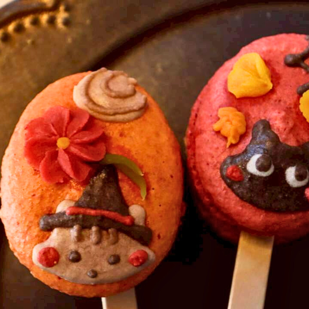 【期間限定】【棒付きマカロン】いろはのマカロン〜茜〜(あかね)