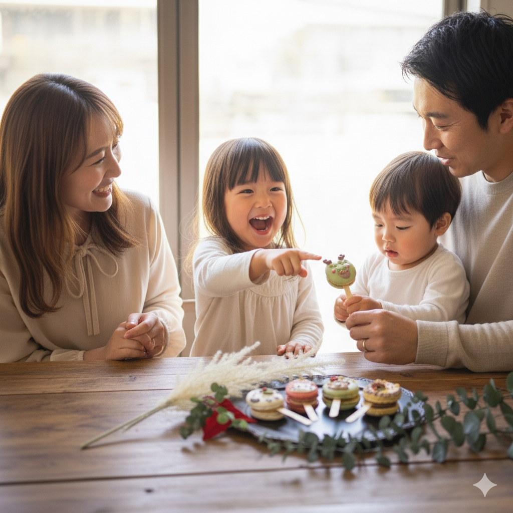 【期間限定】【棒付きマカロン】いろはのマカロン〜響〜(ひびき)