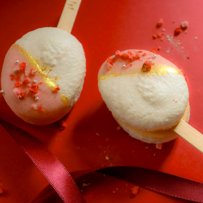 【期間限定】【棒付きマカロン】いろはのマカロン〜赤〜（あか）