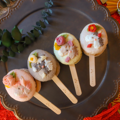 【期間限定】【棒付きマカロン】いろはのマカロン〜午〜（うま）