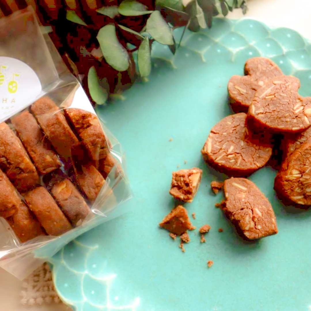 【期間限定】【体に優しい焼き菓子】10個入り米粉のココアクッキー