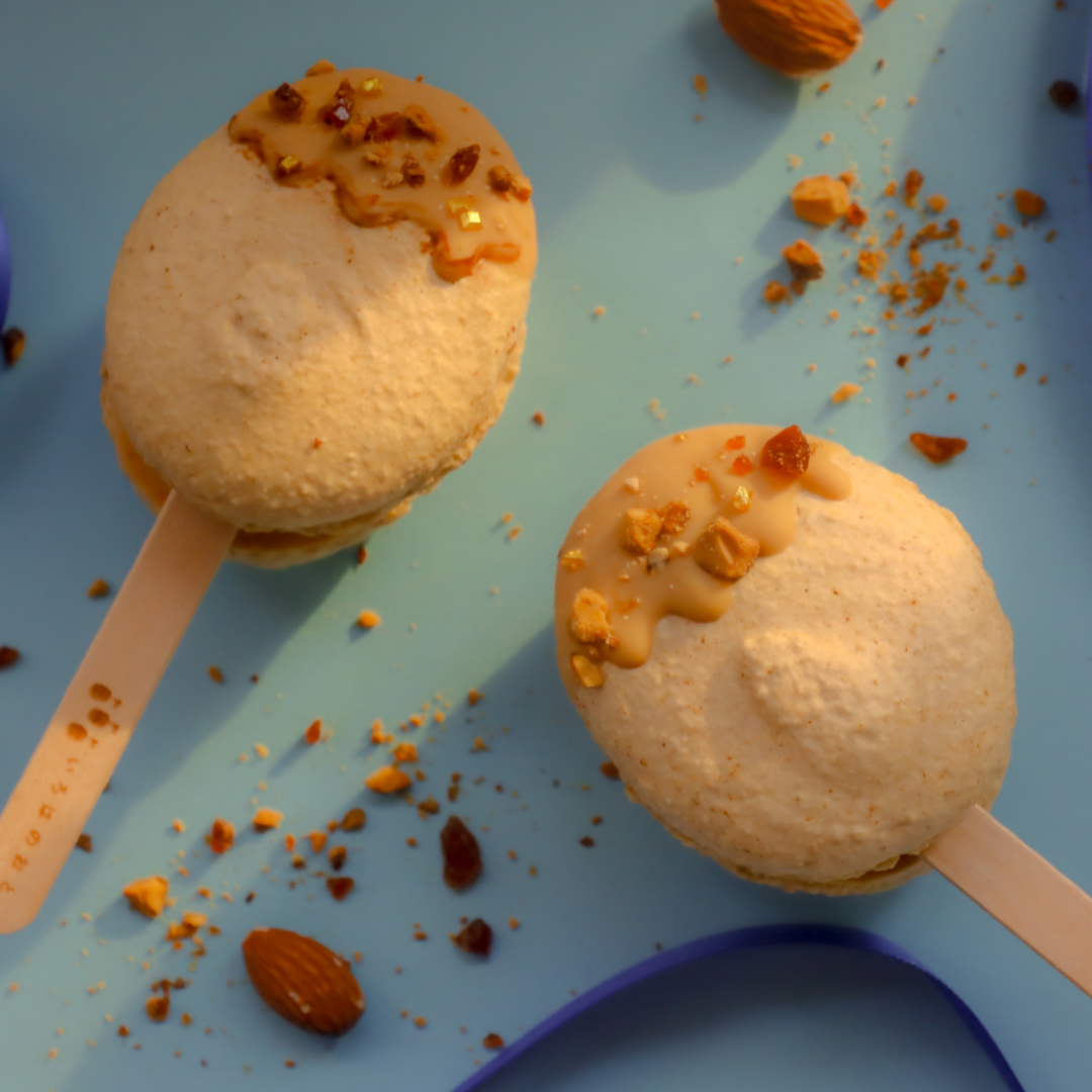 【期間限定】【棒付きマカロン】いろはのマカロン〜青〜（あお）