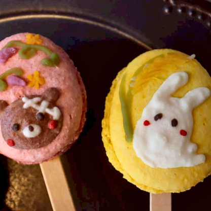 【期間限定】【棒付きマカロン】いろはのマカロン〜茜〜（あかね）