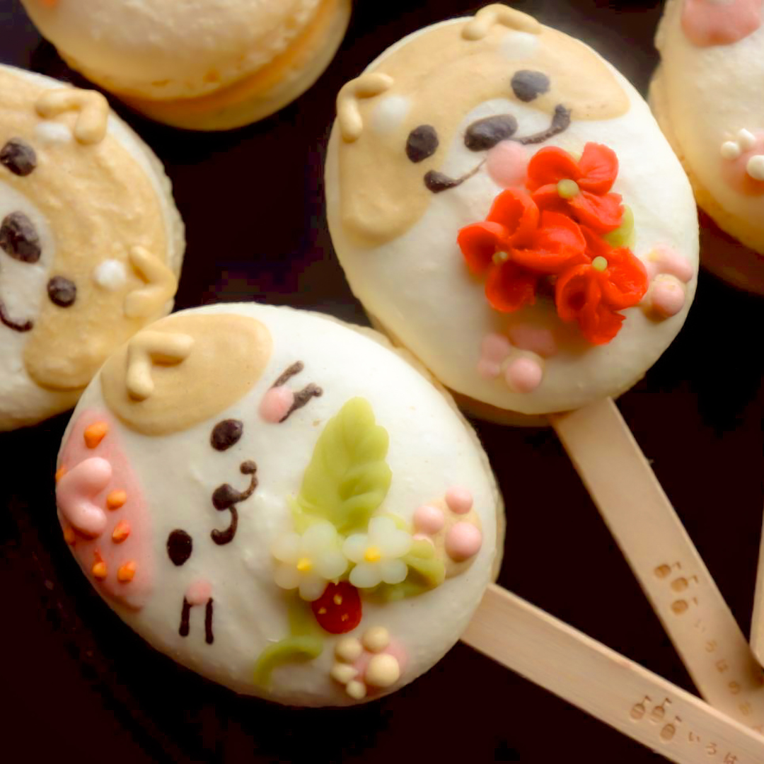 【期間限定】【棒付きマカロン】いろはのマカロン〜結〜（ゆい）