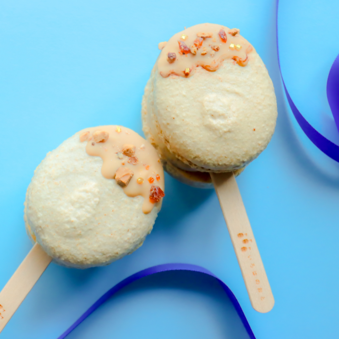 【期間限定】【棒付きマカロン】いろはのマカロン〜青〜（あお）